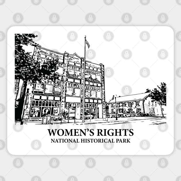 Women's Rights National Historical Park Sticker by Lakeric